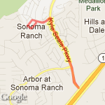 3 mile outside the gate route map