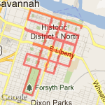 10 miles downtown route map