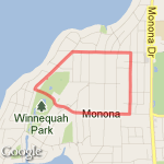 Nichols/ W Deane route map