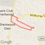 whitaker to huntington route map