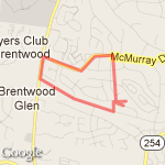 ashley to huntington route map