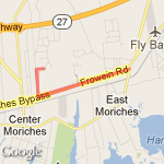 East on bypass route map