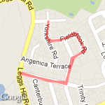 1 mile from to the Y route map