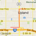 Post Office route map