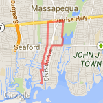 Sunrise to Ocean only route map