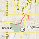 Bear Creek Trail route map