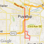 Dads river road route map