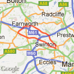 Farnworth Return via Pendlebury route map