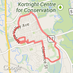 June 16, 2012 Route route map