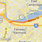 Esplanade 3 mi route map