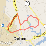 2.8mi Lifeguard Break  route map