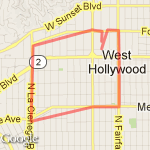 little under 4 route map