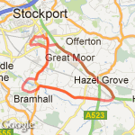 1hour 6 mins route map