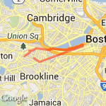 6 mi route route map