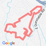 4 mile run neighborhood route map