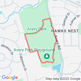 Run My Route - Running Map Avery run