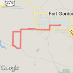 Light and Long route map