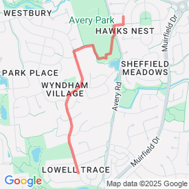 Run My Route - Running Map Tommys street