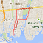 Forest to Lakeshore Drive route map