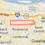 salish ponds route map