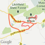7 Mile Run route map