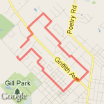 3 1/2miles route map