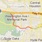 Memorial to Shepard route map