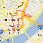 lower loop mt adams route map