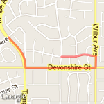 10 min run route map