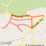 Long Hill Run route map