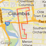 Five Mile heat advisory Run route map