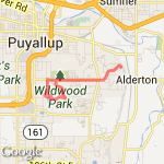 Bradley trail route map