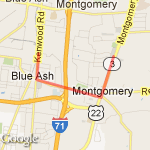 Actual five miles route map