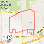 Neighborhood route map