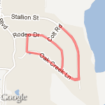 2mi mom run route map