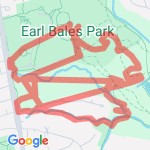 earl bales "O" 13Jn12 route map