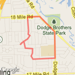 short neighborhood #1 route map