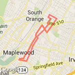 Grove Park Run route map