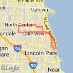 RV / Beach / Fullerton Loop route map