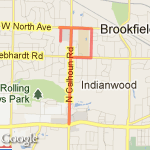 5 mi gebhardt route map