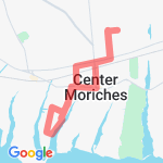 Lake to senix 5 mi route map