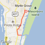 Home to inlet watch route map