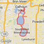 8 Mile from gym route map