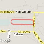 Little Barton route map