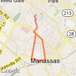 All Saints Route route map