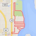 ^_^  6Mile Run route map