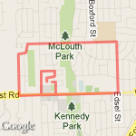 Moms house route map
