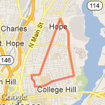 Providence 4.5 route map