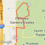 metroparks route map