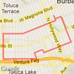 Burbank Route route map